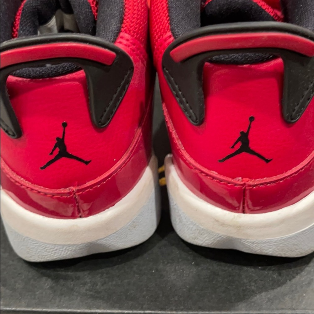 Red Jordan 6 Rings (TD) - Picture 3 of 5